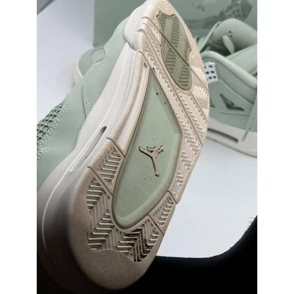Nike Air Jordan 4 Retro Abundance Seafoam HV0823-003 Women 10 Men 8.5 Box